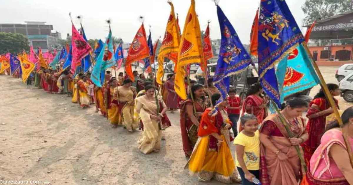 Devotees gathered at Khatu Shyamji Temple during Falgun Mela 2026 Rajasthan.