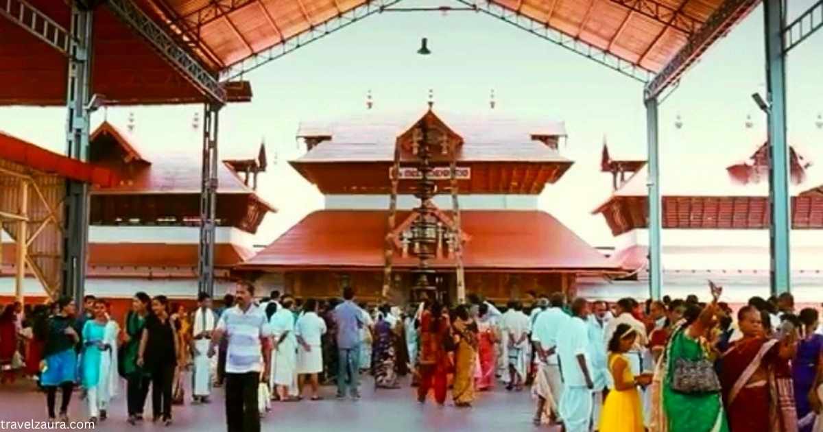Devotees booking Guruvayur darshan online for temple visit.