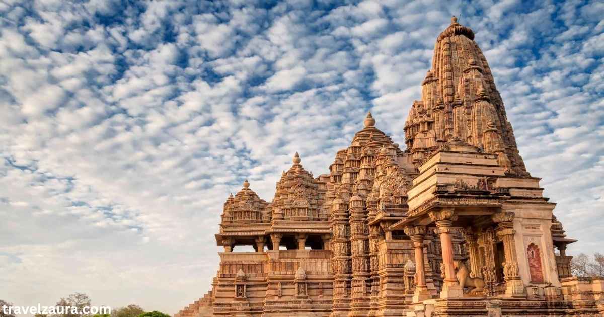 Famous temples in Rajasthan at sunrise.