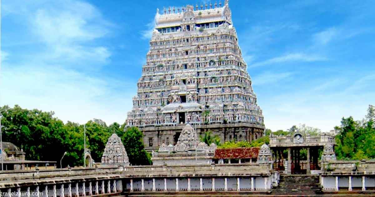 Govindaraja Swamy Temple Tirupati gopuram entrance view.