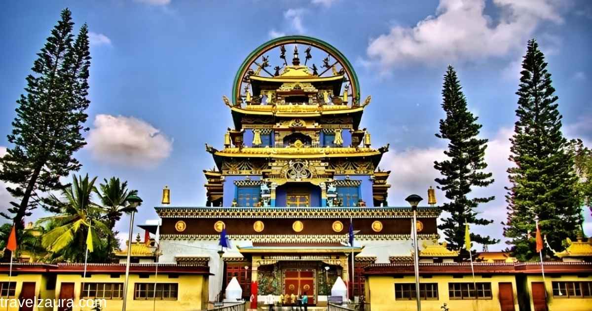 Golden Temple Coorg, Namdroling Monastery, Bylakuppe.