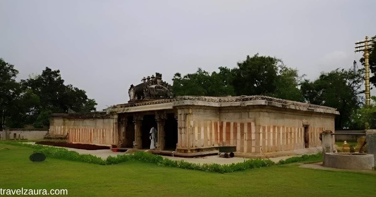 Gudimallam Temple ancient entrance near Tirupati.