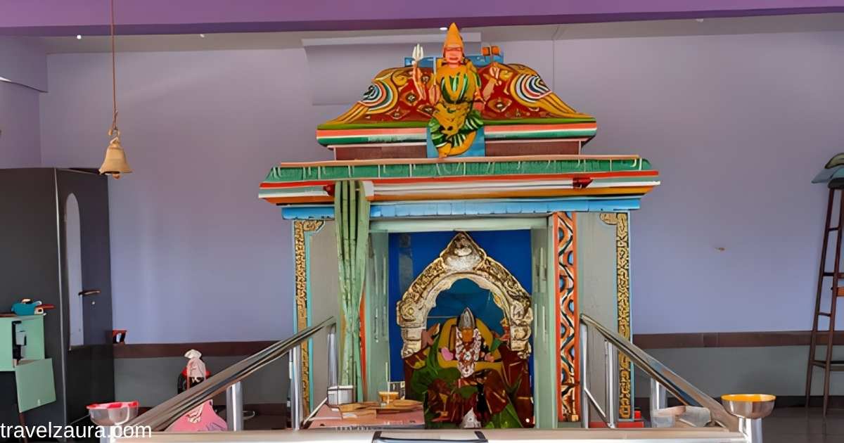 Kateramma Temple Hoskote entrance during morning darshan near Bengaluru.