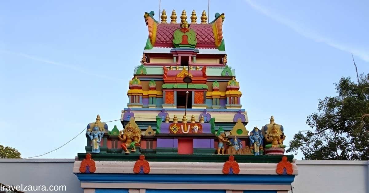 Devotees at Chilkur Balaji Temple during pradakshina.