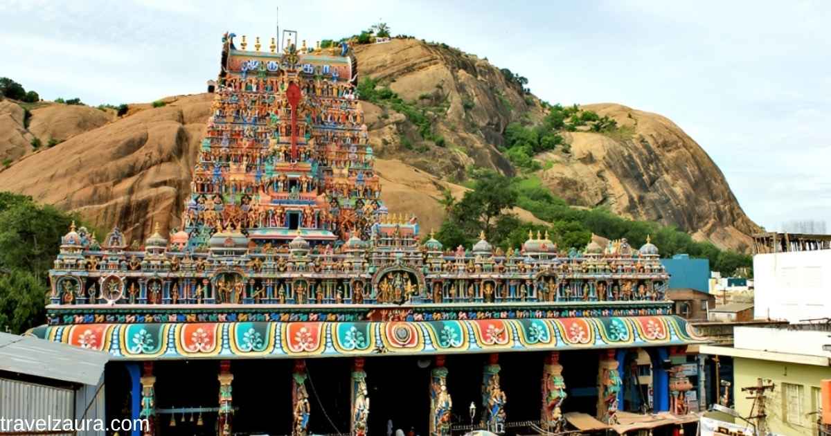 Thiruparankundram Temple timings: stone steps to the hillside shrine near Madurai.