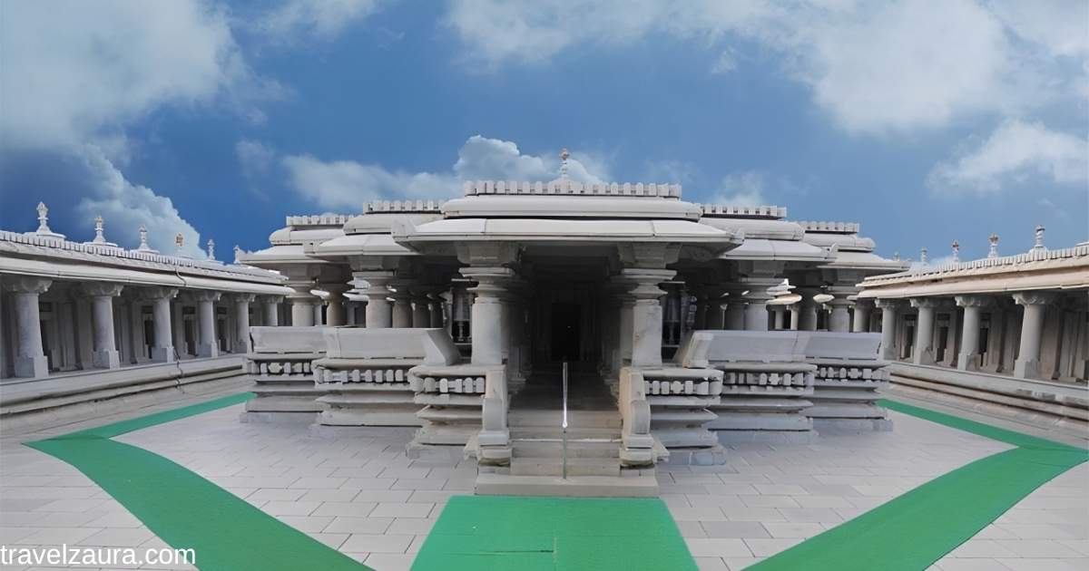 Venugopala Swamy temple Mysore on the shore of the KRS backwaters.